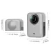 For DJI Osmo 360 PULUZ Silicone Body Protective Cover with Lens Cover