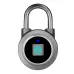Waterproof Intelligent Bluetooth Fingerprint Padlock Remote Unlocking for iOS / Android