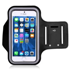 Sports Outdoor Arm Bag Fitness With Touch Screen Mobile Phone Arm Bag Black