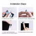 6 PCS Universal Ultra-thin Design WebCam Cover Camera Cover for Desktop Laptop Tablet Phones Black
