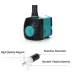 15W Aquarium Submersible Water Pump Fountain Filter Fish Pond EU Plug