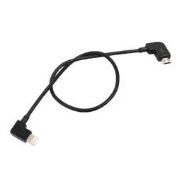 30cm Micro USB to 8 Pin Converting Data Cable Connector for DJI MAVIC PRO SPARK Mavic 2 Pro Mavic 2 Zoom Remote Controller iPhone iPad