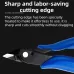 Electronic Pliers Diagonal Side Cutting Cable Wire Cutter Repair Hand Tool Dark Blue