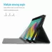 ST500 For Samsung Galaxy Tab A7 T500 T505 2020 Ultra-thin Detachable Bluetooth Keyboard Leather Tablet Case with Stand Sleep Function Backlight Rose Gold
