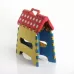 Portable Thick Plastic Kids folding Stool Outdoor Activity Tool Home Traveling Necessity Color Random Delivery