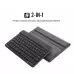 DY-M10P For Lenovo Smart Tab M10 HPD Plus TB-X606F 2 in 1 Removable Magnetic ABS Bluetooth Keyboard Protective Leather Tablet Case with Stand  Sleep or Wake-up  Pen Holder Gold