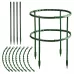 Garden Flower Stand Plant Plastic Support Ring Long Double Layer
