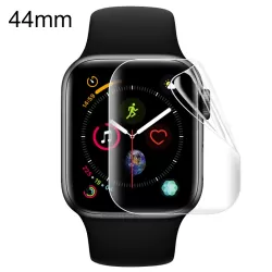 For Apple Watch Series 6 or 5 or 4 or Watch SE 44mm Soft Hydrogel Film Full Cover Front Protector