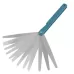 Thickness 17 Blades Gap Metric Filler Feeler Gauge Measure Tool