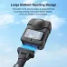 For DJI Osmo 360 PULUZ Silicone Protective Cover with Lens Cover or Lanyard
