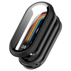For Xiaomi Mi Band 8 or 9 Ceramic or 10 Ceramic Tempered Film Integrated PC Protective Watch Cover