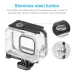 For GoPro HERO13 Black or 12 Black or 11 Black or 10 Black or 9 Black 60m Waterproof Housing Protective Case with Buckle Basic Mount Screw