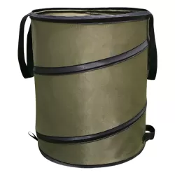 Pop-Up Outdoor Trash Can Lawn Garden Portable Leaves Garbage Bag M