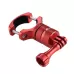 360 Degree Rotation Bike Aluminum Handlebar Adapter Mount with Screw for GoPro Insta360 DJI and Other Action Cameras