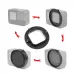 52mm UV Lens Filter for GoPro HERO12 Black or 11 Black Mini  or 11 Black or 10 Black  or 9 Black with Adapter Ring