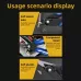 Electronic Pliers Diagonal Side Cutting Cable Wire Cutter Repair Hand Tool Dark Blue