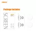 2 PCS For Huawei WATCH 3 Pro 48mm ENKAY Hat-Prince 9H Curved Edge Tempered Glass Screen Protector Watch Film