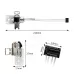 Hotend Heating Assembly Compatible with Bambu Lab A1 Mini Zirconia Ceramic Heating Block Complete Hot End Replacement Kit 3D Printer Parts