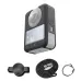 For DJI Osmo 360 PULUZ Silicone Protective Cover with Lens Cover or Lanyard