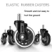 2 inch Furniture PU Universal Plug Caster Office Chair Mute Wheel