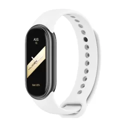 For Xiaomi Smart Band 10 or 9 or 8 Mijobs Solid Color Silicone Watch Band