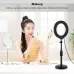 16cm USB 3 Modes Dimmable LED Ring Vlogging Photography Video Lights with Tripod Ball Head