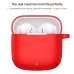 For Huawei Freebuds SE 2 Shockproof Silicone Earphone Protective Case with Hook White