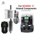 Hotend Components Replacement Kit Compatible with SPARKX i7 3D Printer Optional Nozzle Hot End Assembly