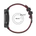 For Samsung Galaxy Watch4 Classic 42mm 20mm Checkered Two-Color Silicone Watch Band