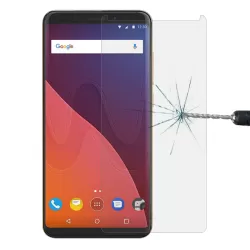 For Wiko View 9H Surface Hardness  Curved Edge Tempered Glass Front Screen Protector