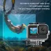 For GoPro HERO13 Black or 12 Black or 11 Black or 10 Black or 9 Black 60m Waterproof Housing Protective Case with Buckle Basic Mount Screw