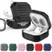 For Samsung Galaxy Buds Live Buds 2 Buds Pro Buds 2 Pro Shockproof Carbon Fiber Luggage Earphone Protective Case with Hook