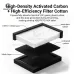 HEPA13 Activated Carbon Ultra Filter Replacement Compatible with P2S X2D 3D Printer High Efficiency Air Filtration Consumable Parts