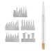 28 in 1 Phone CPU BGA Chip Removal Repairing Silicon Manganese Alloy Blades Scraping Knife Set