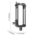 For Insta360 X3 PULUZ Metal Protective Cage Rig Housing Frame with Expand Cold Shoe Base or Tripod Adapter