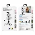 4 in 1 Vlogging Live Mini Octopus Bracket Kit Studio Light Microphone Phone Clamp Kits