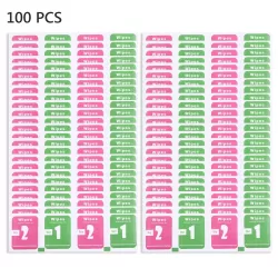 100pcs Dry-Wet Wipes Screen Protectors Accessories Alcohol for Pad Mobile Phone Watch Screen Cleaning Cloth