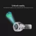 Micro USB Charging Zinc Alloy Smart Single Open Fingerprint Drawer Lock File Cabinet Lock
