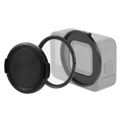 52mm UV Lens Filter for GoPro HERO12 Black or 11 Black Mini  or 11 Black or 10 Black  or 9 Black with Adapter Ring