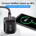 Portable QC3 18W USB Port Universal Quick Charging Charger EU Plug