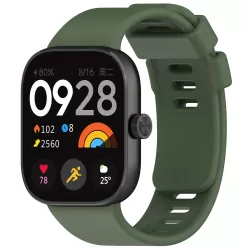 For Redmi Watch 4 Solid Color Silicone Sports Watch Band