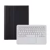 A0N5-A Ultra-thin Detachable Lambskin Texture TPU Bluetooth Keyboard Leather Tablet Case with Holder Touchpad For Xiaomi Pad 5 5 Pro Pink