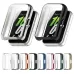 For Samsung Galaxy Fit 3 Full Coverage TPU Electroplated Watch Protective Case