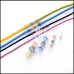 100 PCS Seal Heat Shrink Butt Wire Connectors Red Terminals Solder Sleeve Red