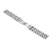 For Samsung Gear S3 Classic Smart Watch Butterfly Buckle 3 Beads Stainless Steel Watchband