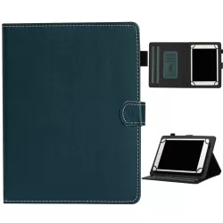 For 10 inch Universal Solid Color Horizontal Flip Leather Case with Card Slots Holder Pen Slot