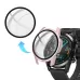 For Huawei watch GT2 46MM oil-injected PC Shell 9H Tempered Glass Film Integrated Protective Shell