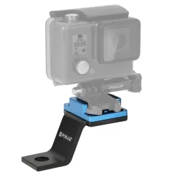 PULUZ Fixed Metal Motorcycle Holder Mount for GoPro Insta360 DJI and Other Action Cameras