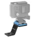 PULUZ Fixed Metal Motorcycle Holder Mount for GoPro Insta360 DJI and Other Action Cameras