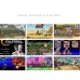 Screen Retro Portable Game Console with 3MP Camera Built-in 10000 Games Supports E-book or Recording or Music Playing or Video Playing